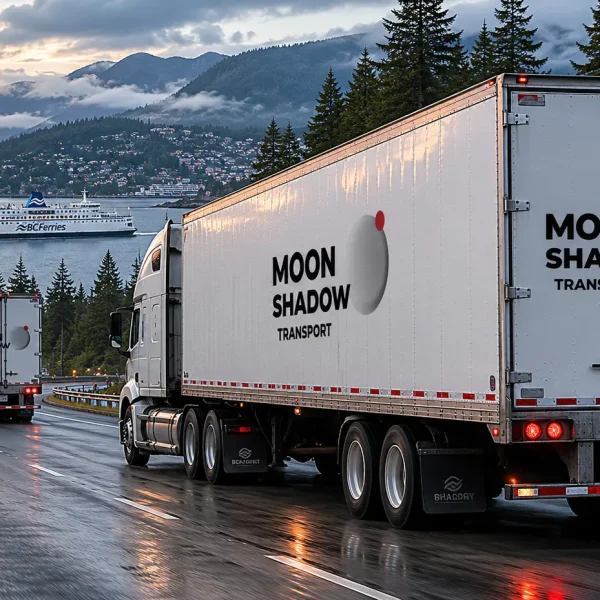 Trucking companies in Victoria BC transporting freight through BC Ferries routes