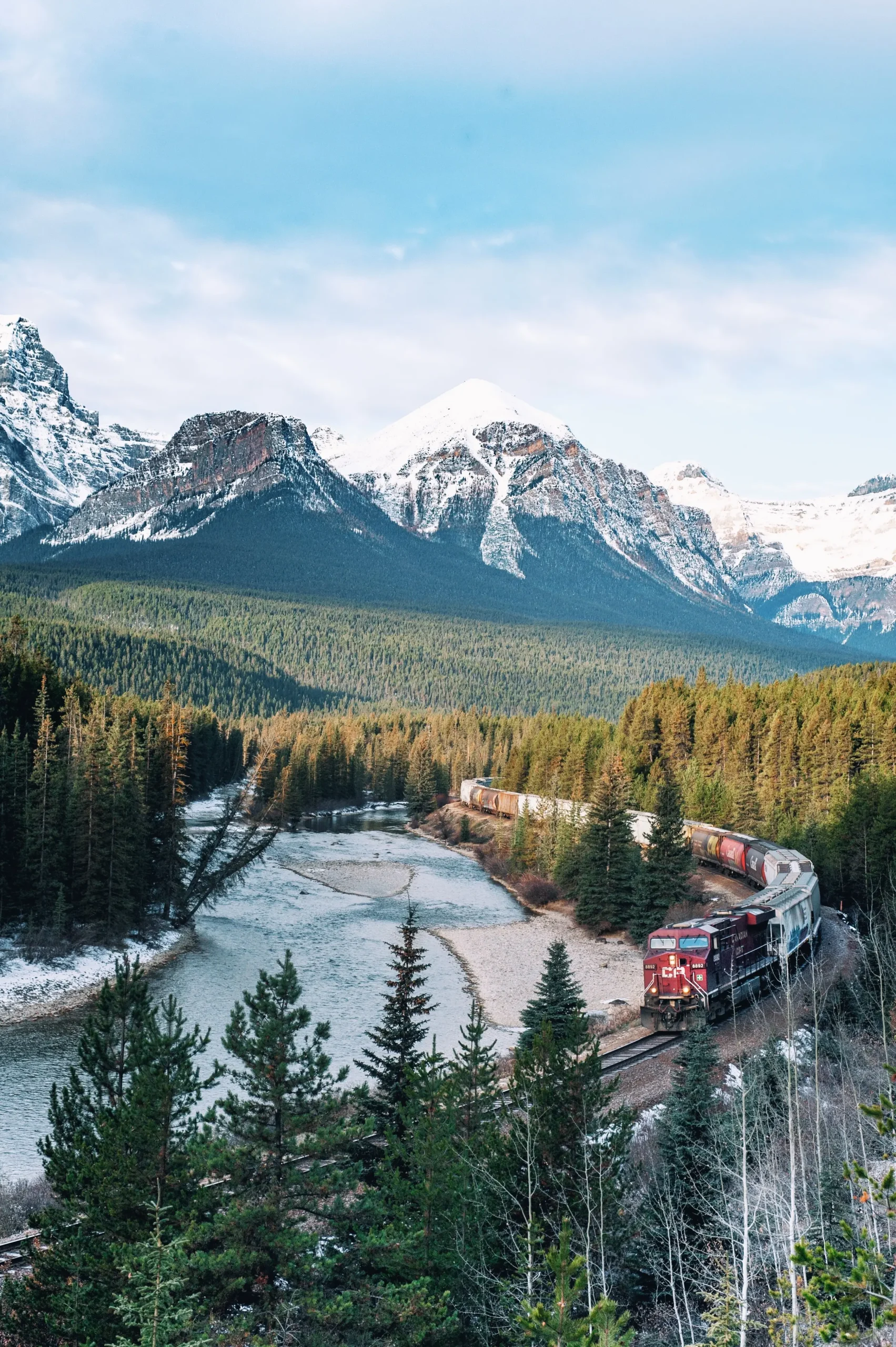 Long-distance truckload freight transportation convoy on regional highway route