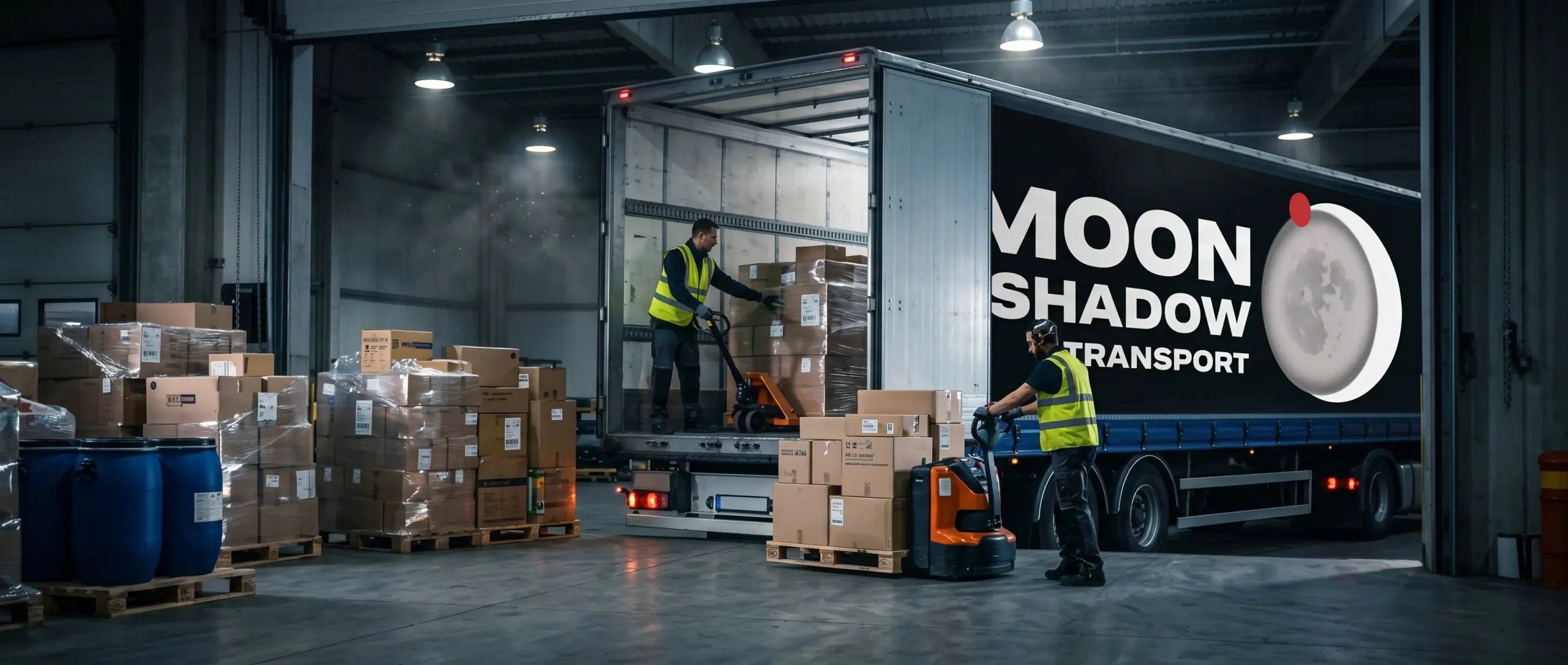 Branded LTL carriers Canada truck unloading commercial freight shipments