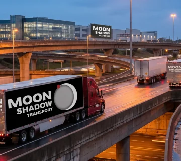Freight services for businesses operating during winter transportation conditions