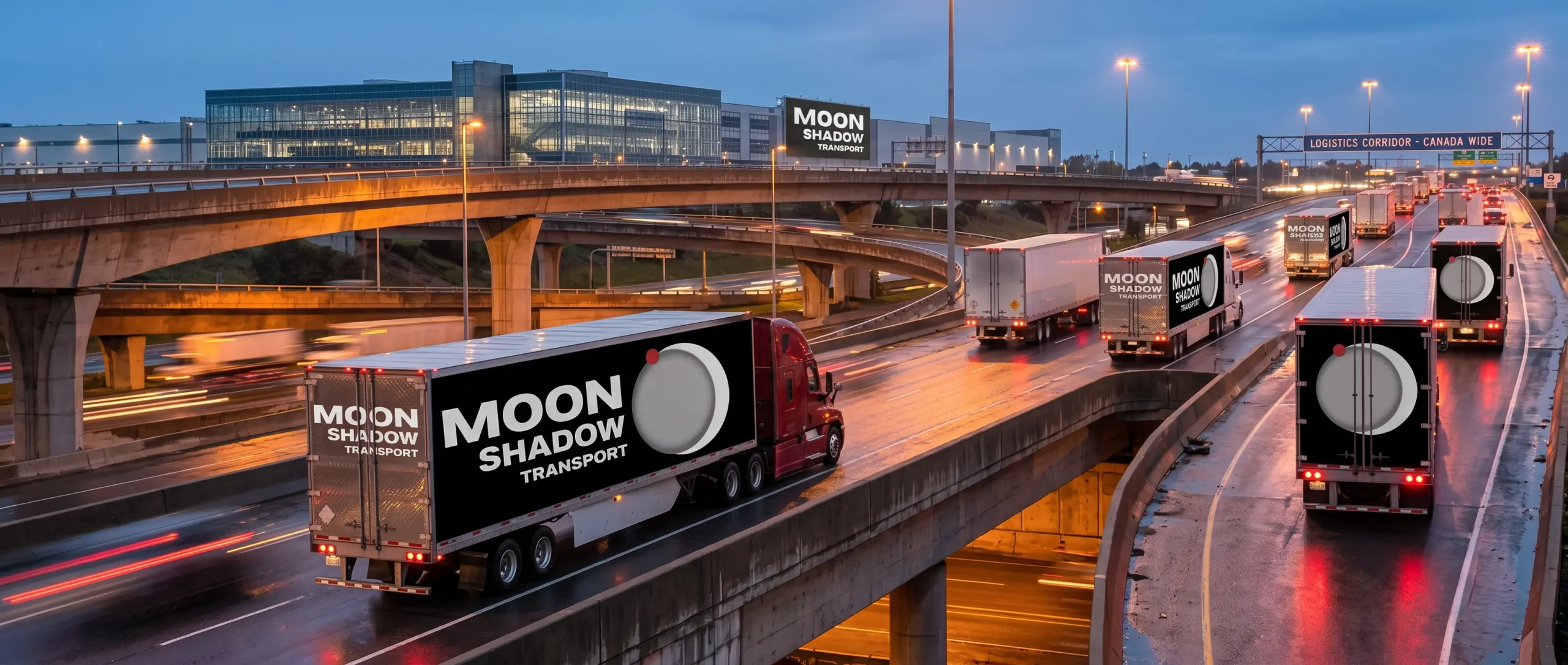 Freight services for businesses operating during winter transportation conditions