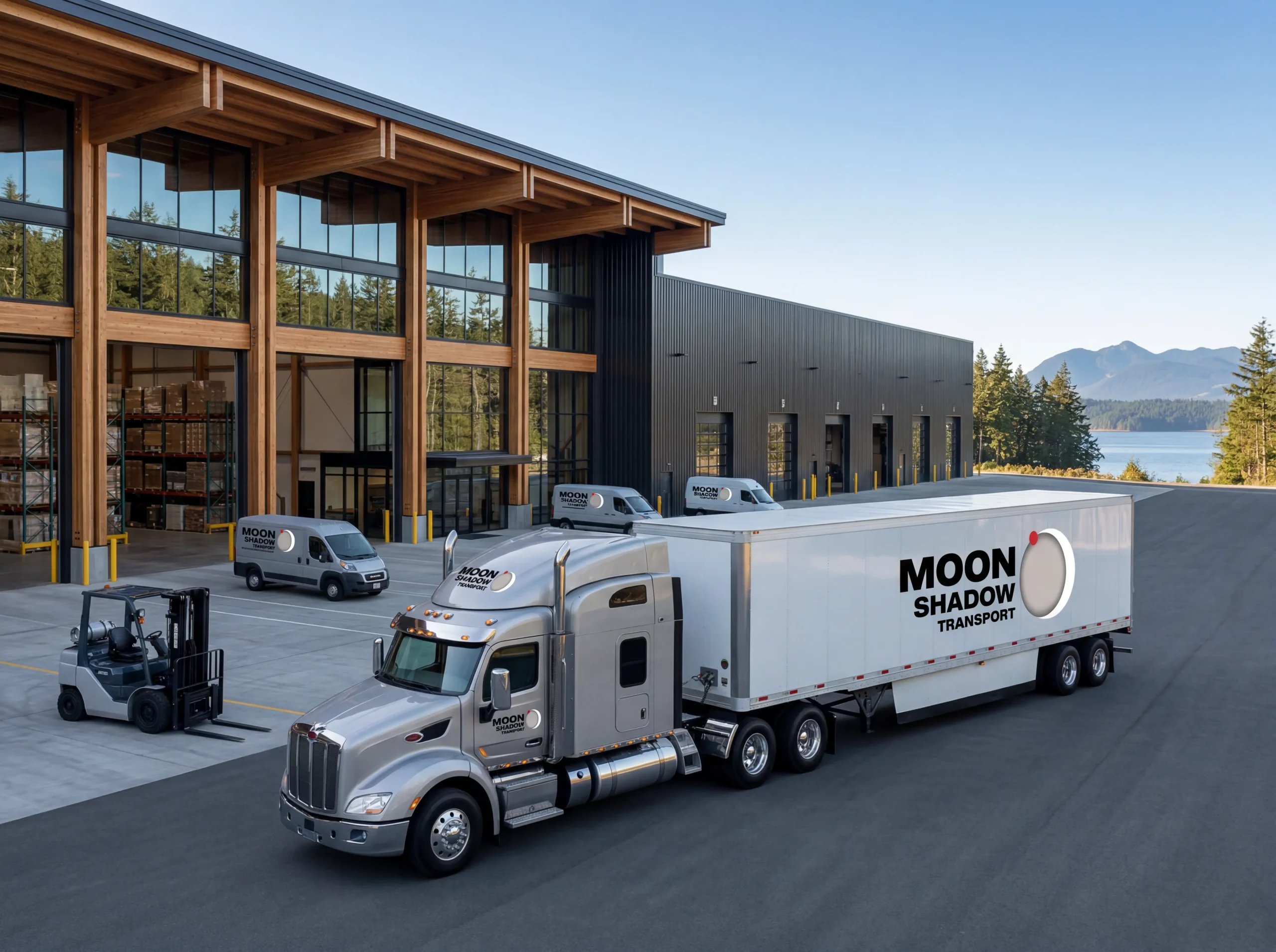 What is less than truckload transportation during freight inspection and ferry logistics operations in British Columbia