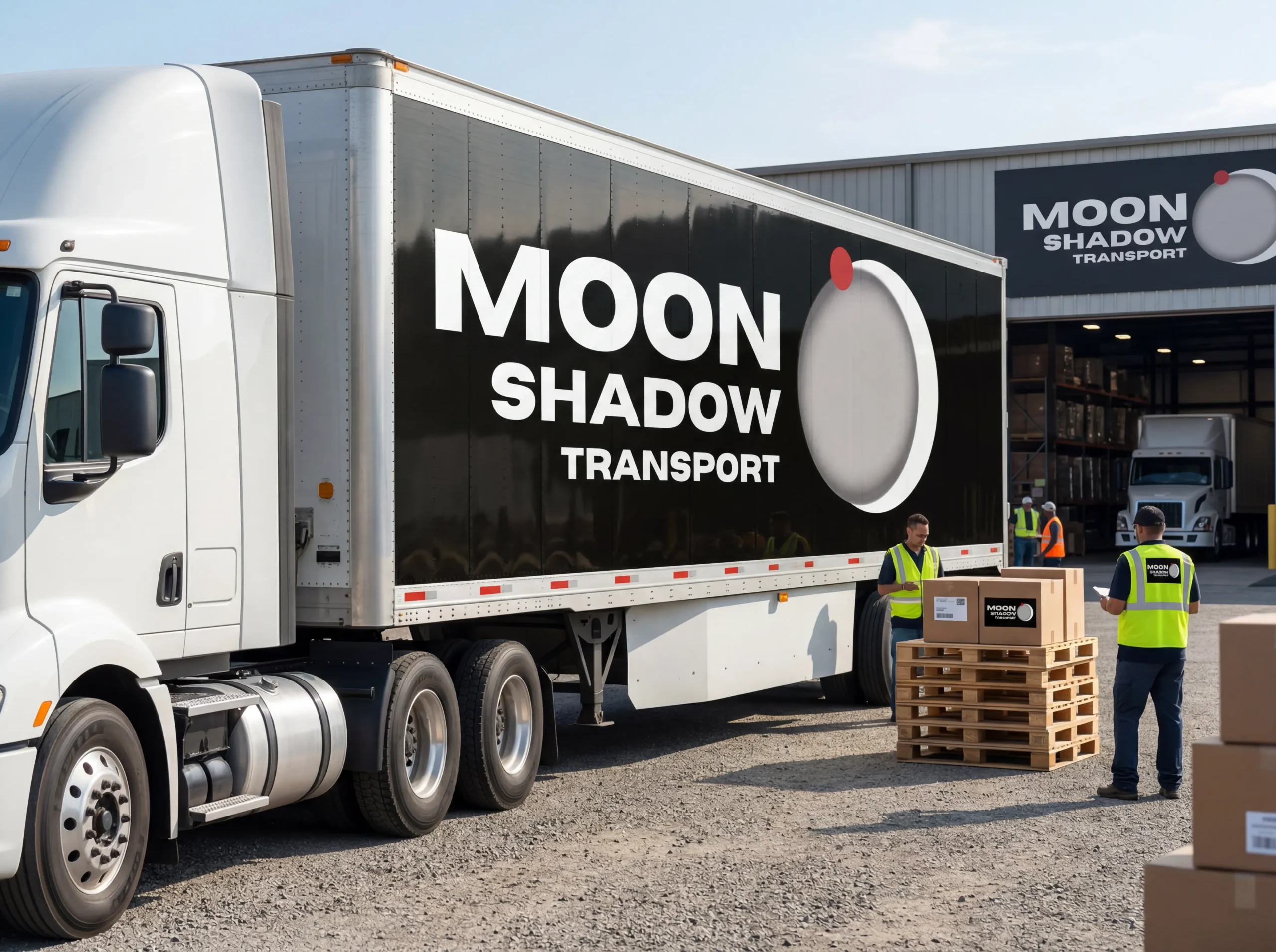 Heavy Haul Trucking BC & Canada transporting specialized industrial freight with dedicated logistics and loading operations