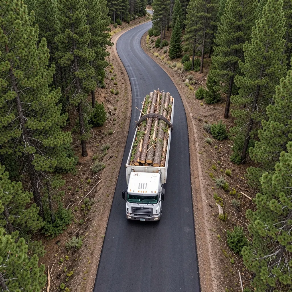 Local BC Transport Near Me for forestry freight moving through remote British Columbia road networks